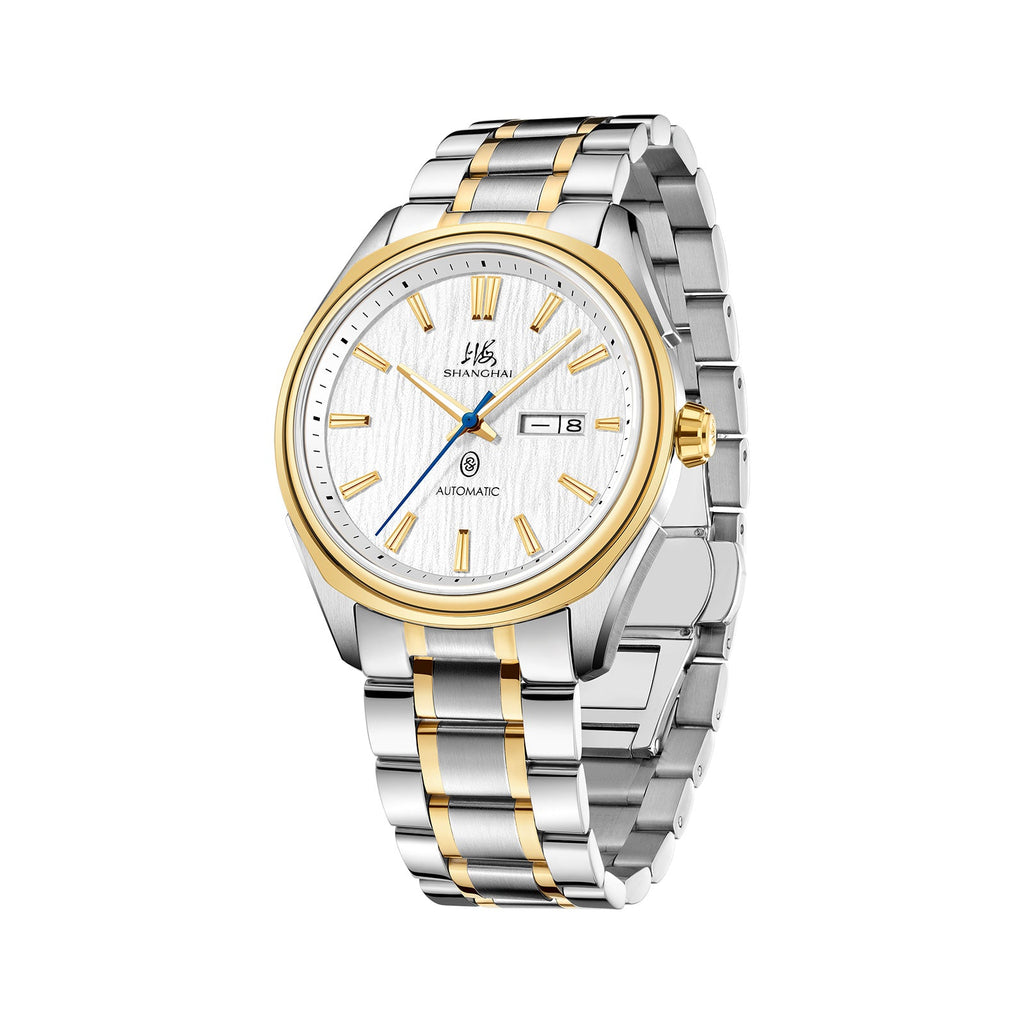 Shanghai Watch Intellectuals Series White Gold Glacier Dial 41 mm