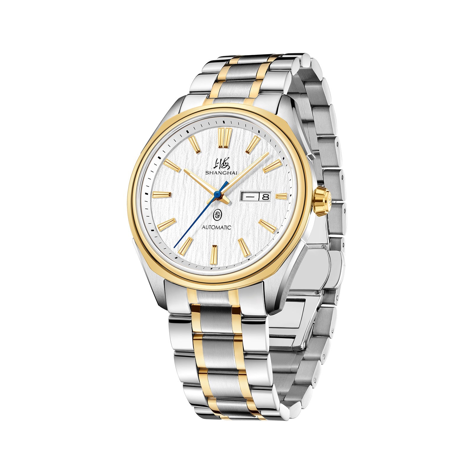 Shanghai Watch Intellectuals Series White Gold Glacier Dial 41 mm