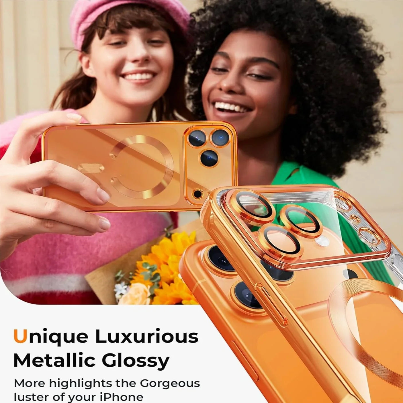 Clear Drop Protective With Magnetic Case