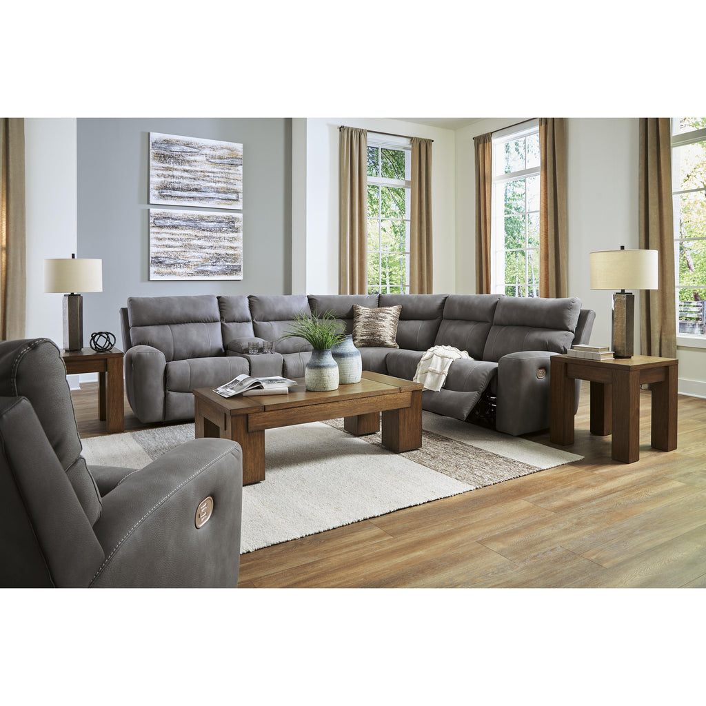 Signature Design by Ashley Next-Gen DuraPella Power Leather Look Recliner 6100313C