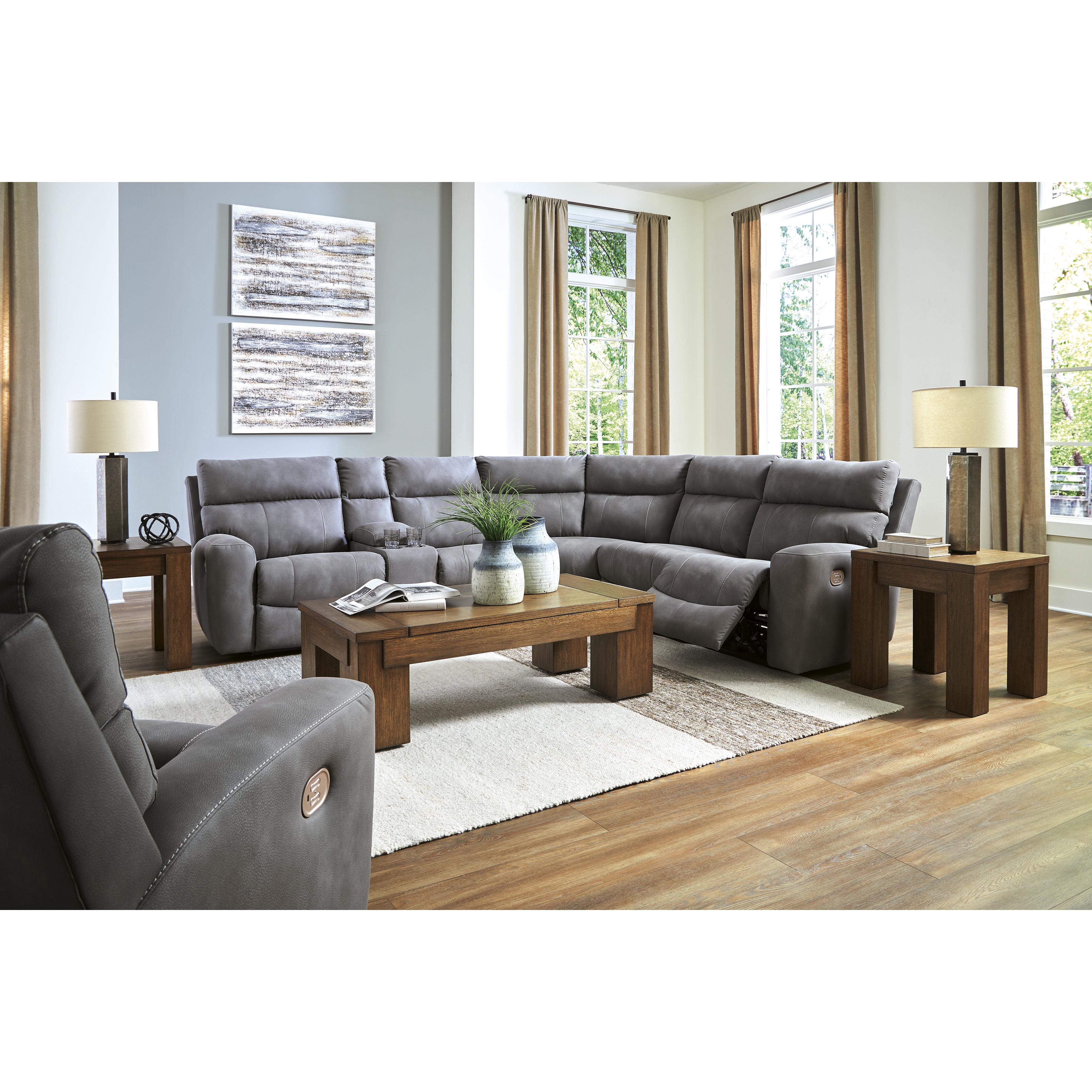 Signature Design by Ashley Next-Gen DuraPella Power Leather Look Recliner 6100313C