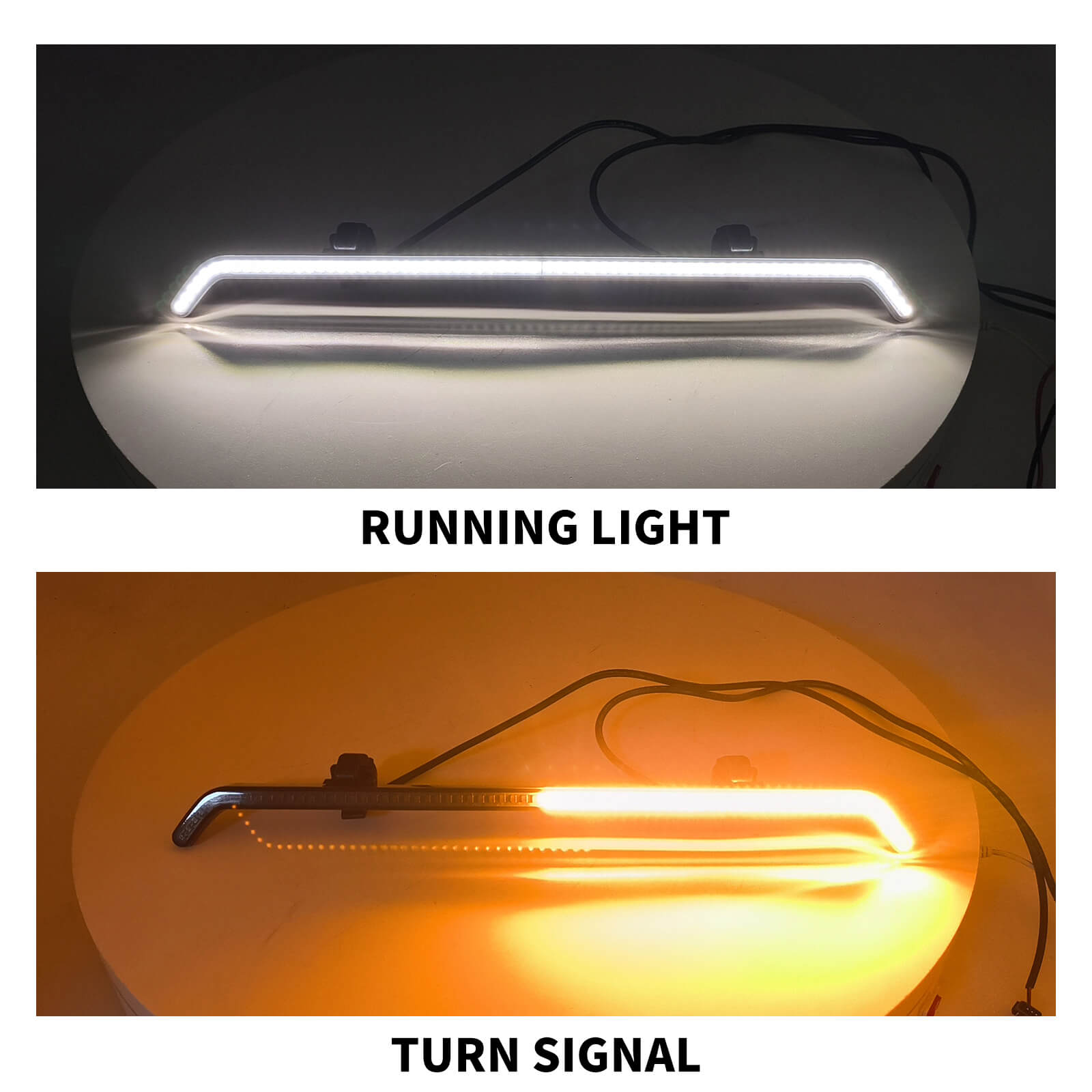 Front Windshield Trim LED Light Assembly for Harley Road Glide FLTRX '24-'25丨HCmotorku