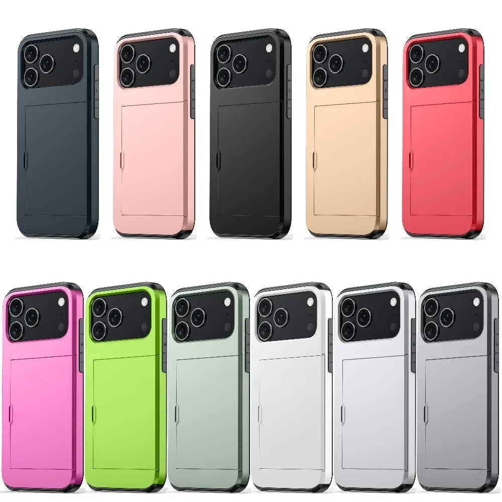 Armor Wallet Card Holder case for IPhone