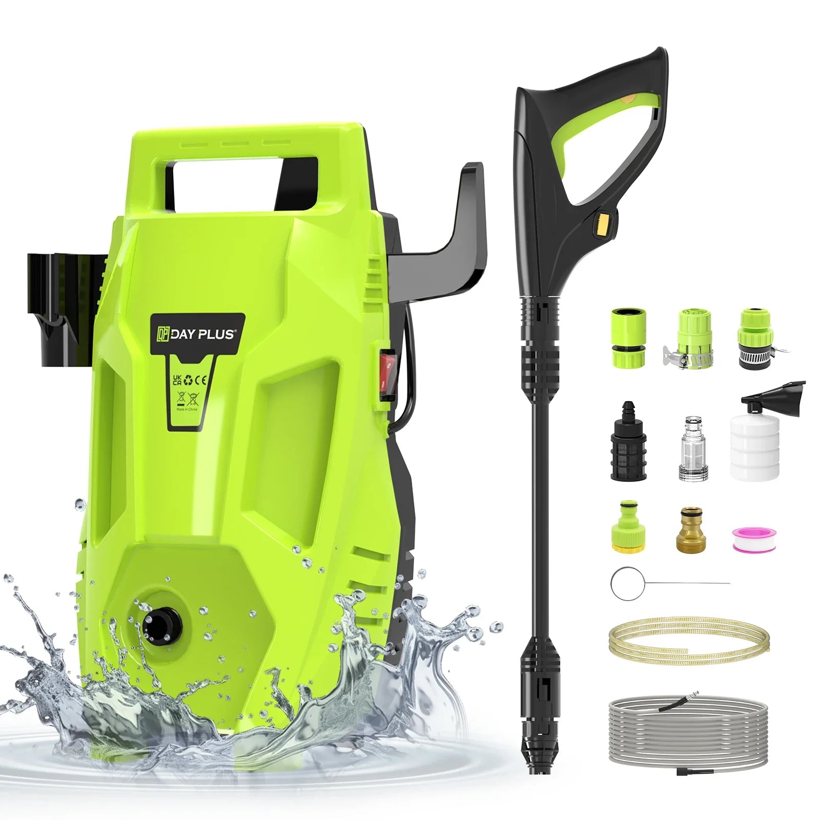 Pressure Washer – 3000W Electric Power Washer with 200 Bar & 7M Hose