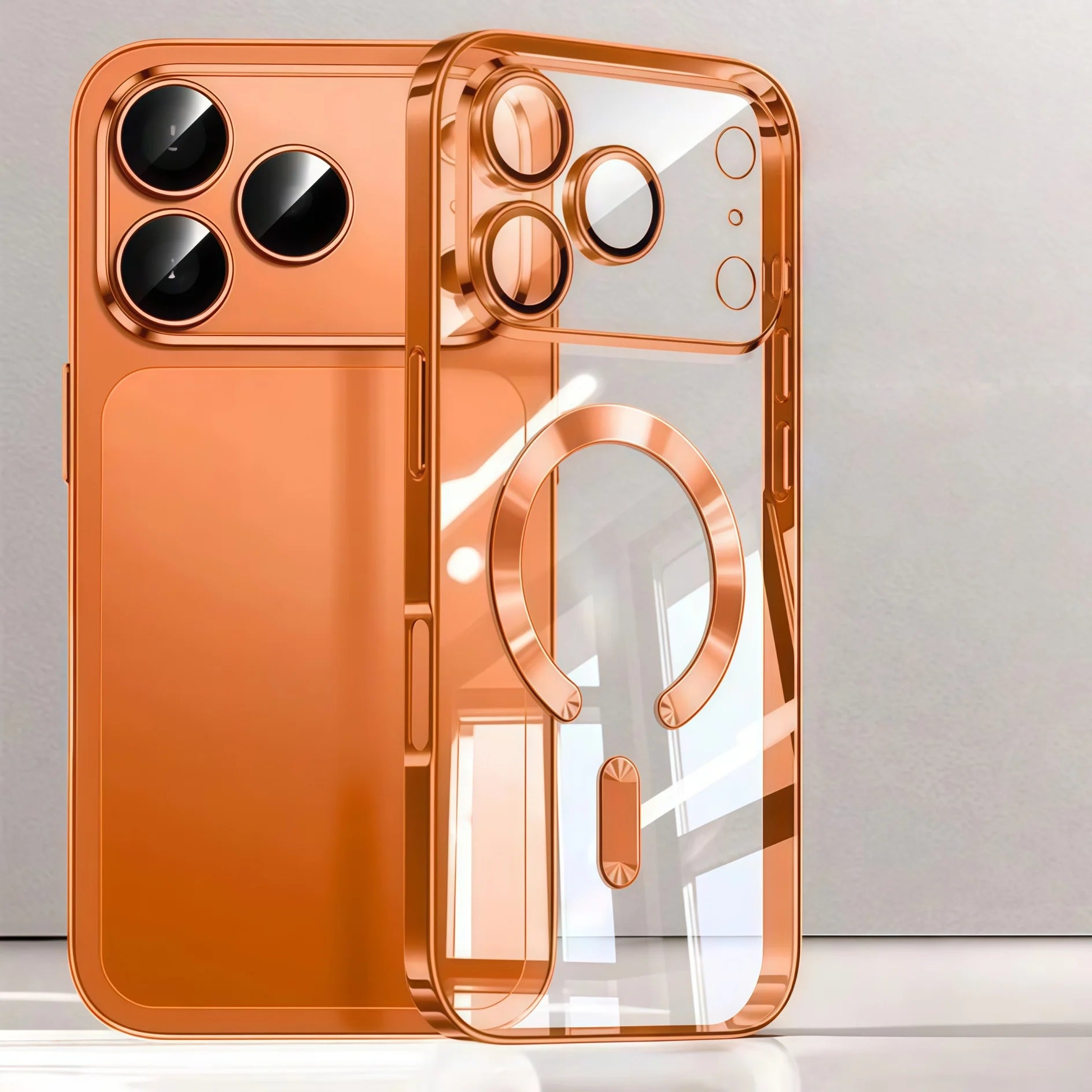 Clear Drop Protective With Magnetic Case