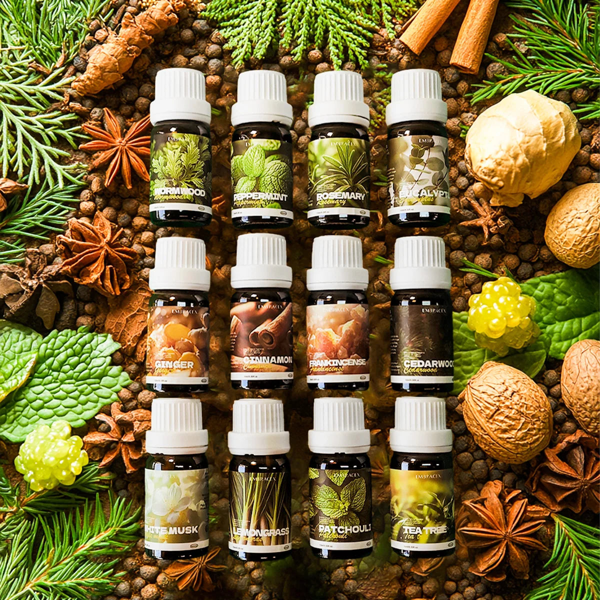 10ml Cinnamon Oil 100% Natural Cinnamon Essential Oils Cinnamon Bark Essential Oil Candle Making Spicy Sweet