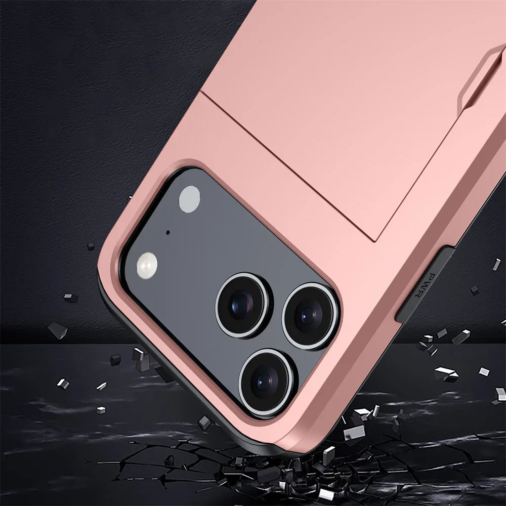 Armor Wallet Card Holder case for IPhone
