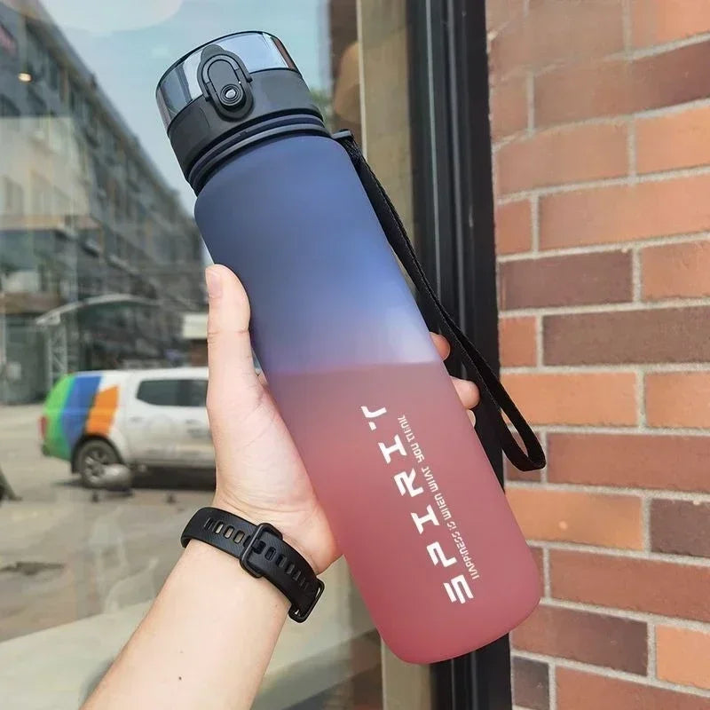 HydraFlow 1L Sports Water Bottle Leakproof Portable Gym Travel Drinking Jug