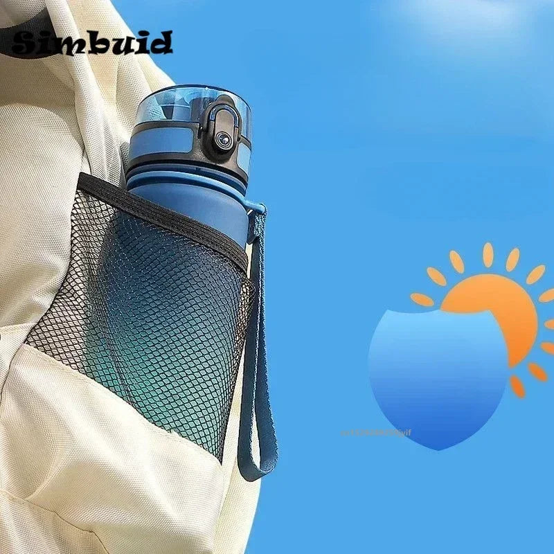 HydraFlow 1L Sports Water Bottle Leakproof Portable Gym Travel Drinking Jug