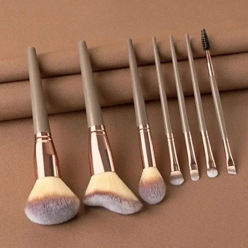 Professional 13–16Pcs Makeup Brush Set with Bag