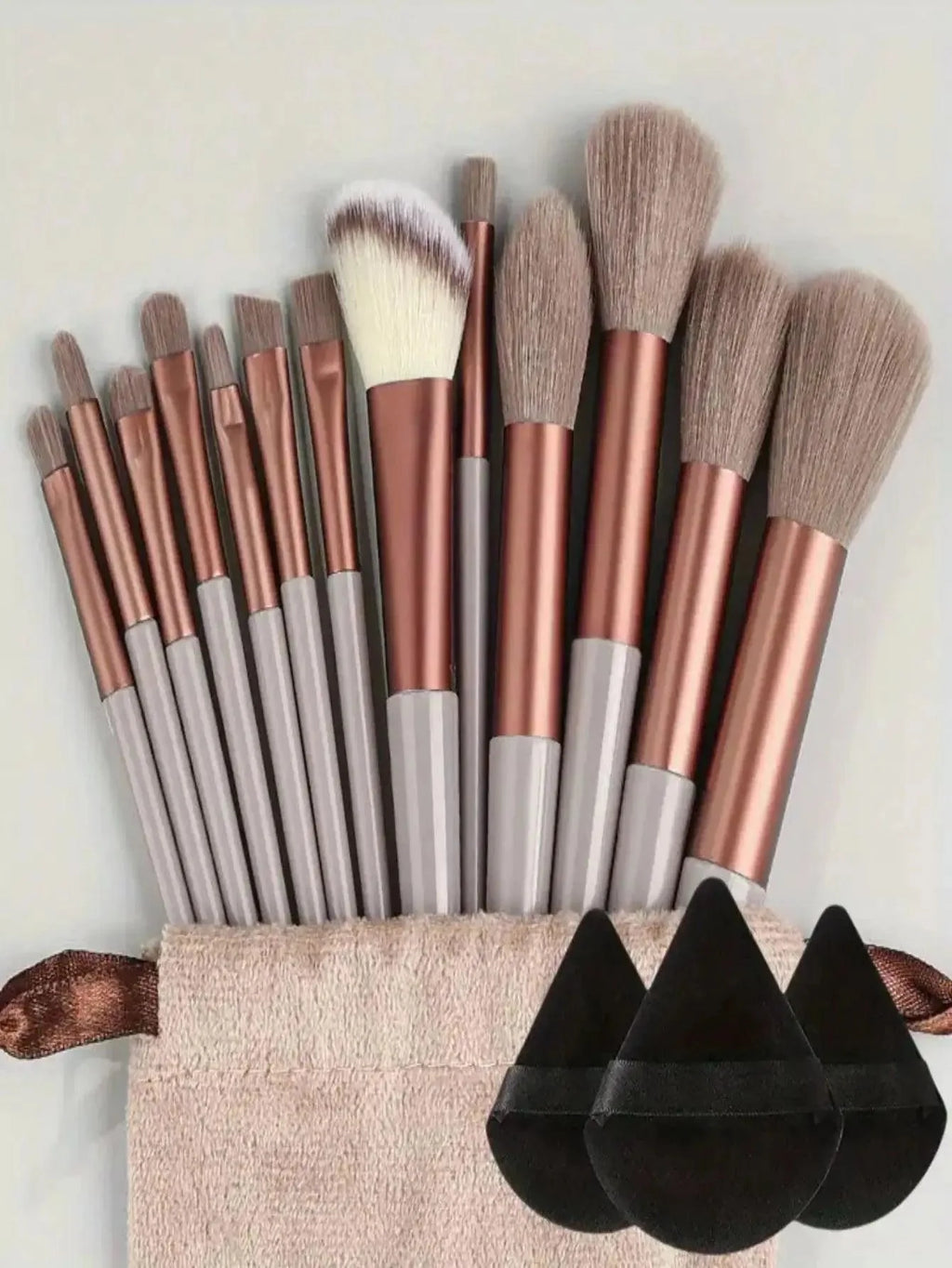 Professional 13–16Pcs Makeup Brush Set with Bag