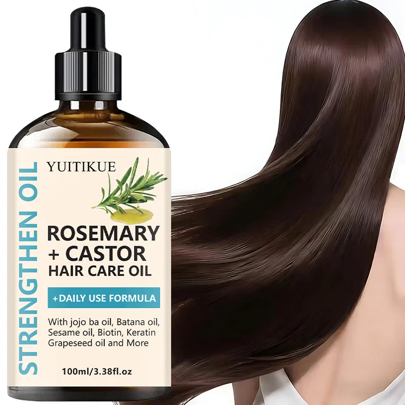 Rosemary + Castor Hair Care Oil | Strengthening Daily Formula