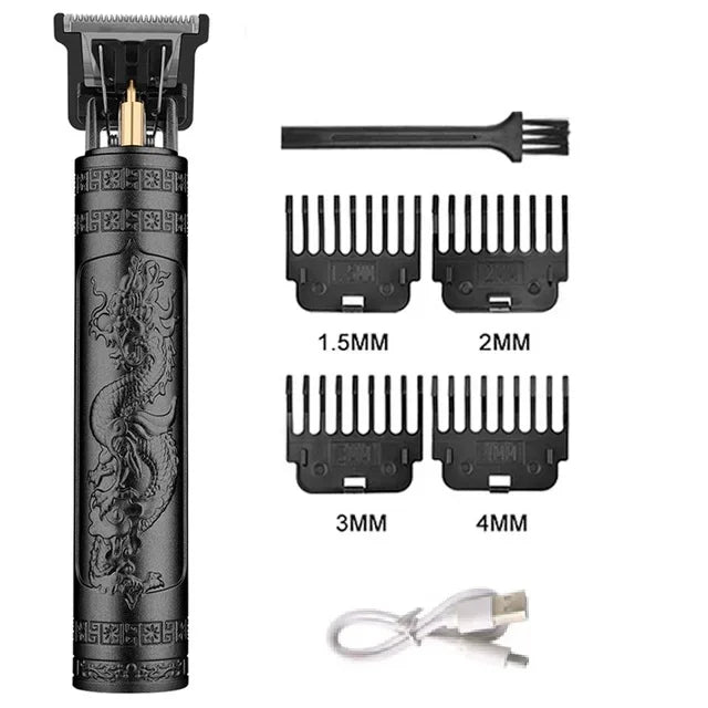 Professional Hair Clipper Cordless Electric Hair Trimmer For Men USB Rechargeable