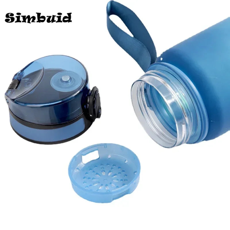 HydraFlow 1L Sports Water Bottle Leakproof Portable Gym Travel Drinking Jug