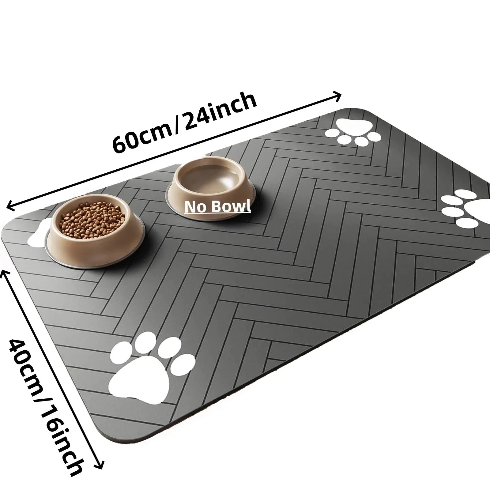 Diatom mud cat dog pet, dirt resistant, easy to maintain, feeding mat, home pet feeding