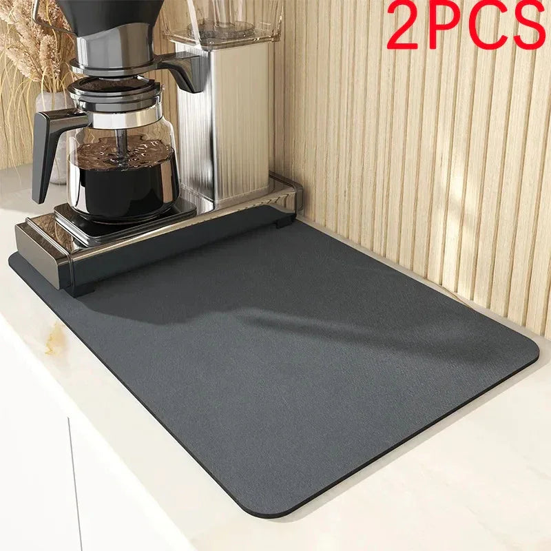 Super Absorbent Kitchen & Dish Drying Mat