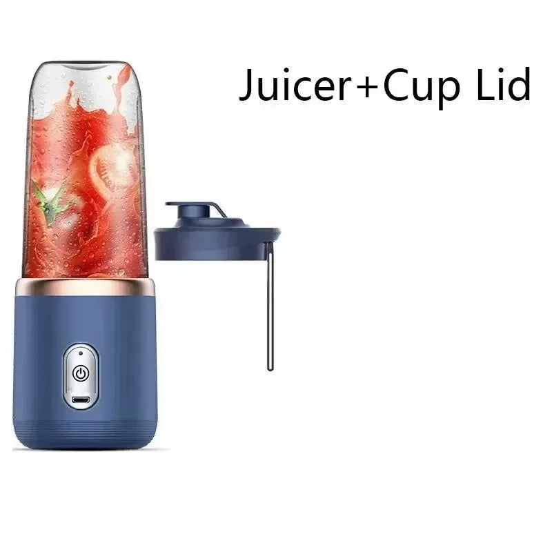 Portable USB Blender 400ml Mini Smoothie Maker Travel Juicer