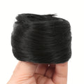 Human Hair Buns Ponytail Hairpiece Brazilian Hair Pieces Bun For Women Scrunchies Updos Donut Chignon 100% Human Hair Extensions