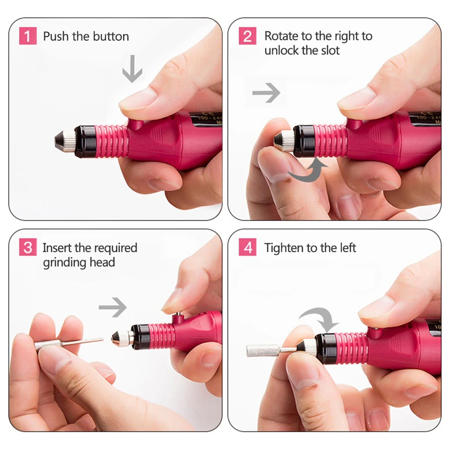 Electric Nail Sander Set Nail Drill Machine