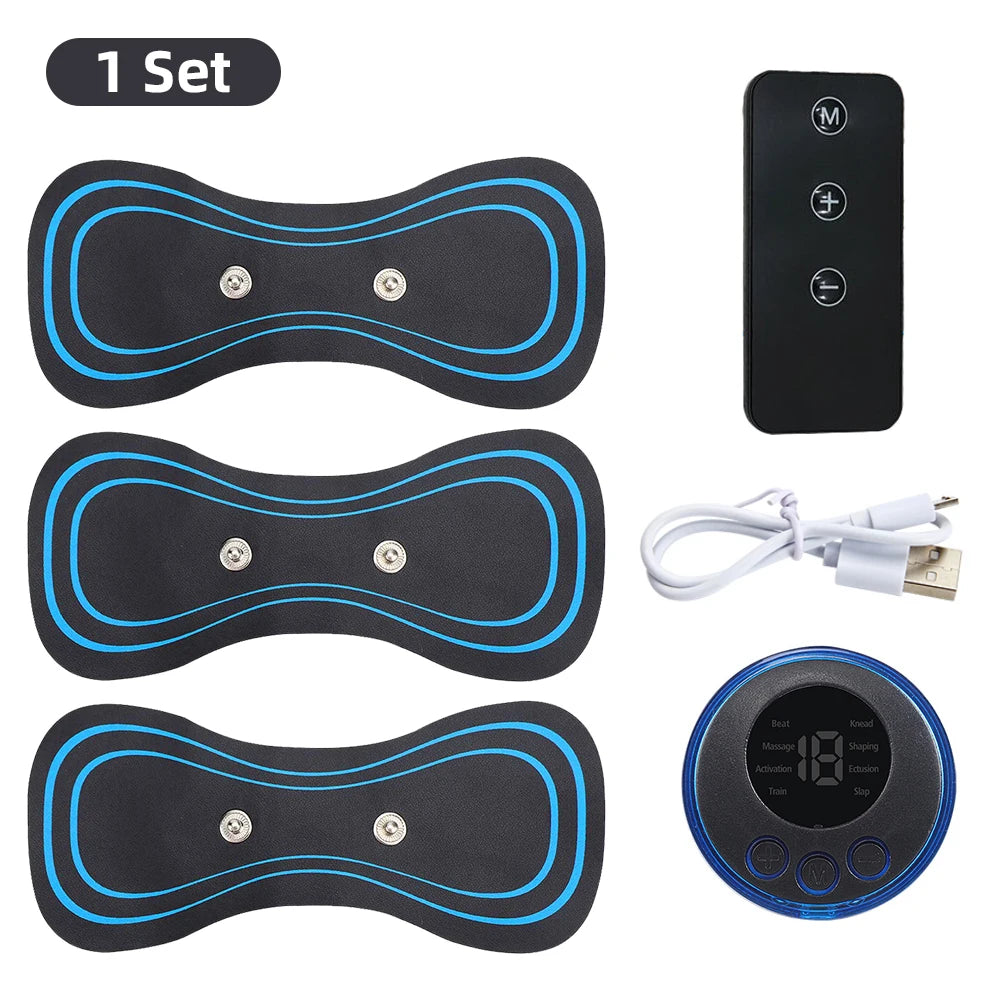 Electric Neck Massager EMS Low Frequency Device for Cervical Pain Relief