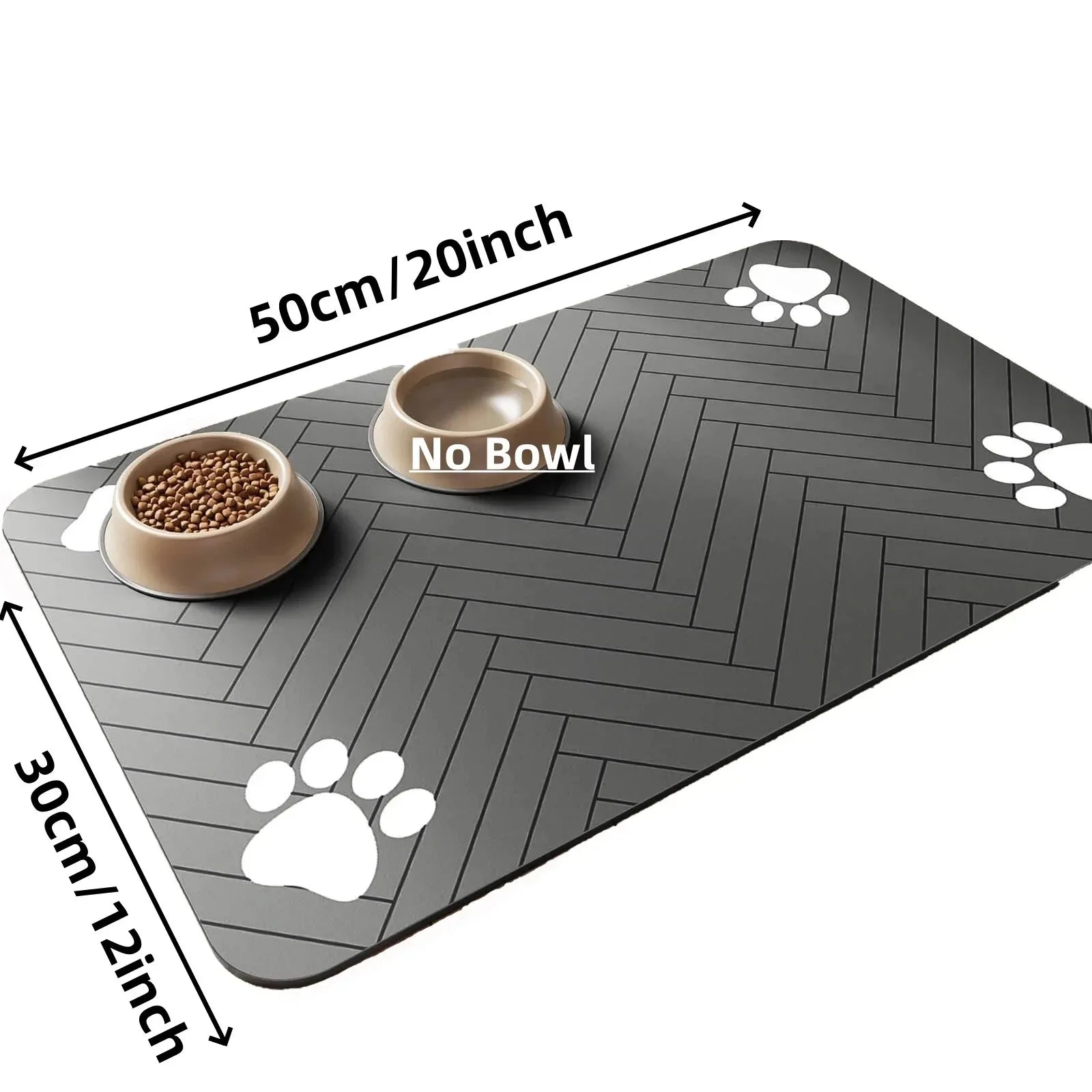 Diatom mud cat dog pet, dirt resistant, easy to maintain, feeding mat, home pet feeding