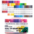 Watercolor markers double ended art set unisex (24 colors) – drawing