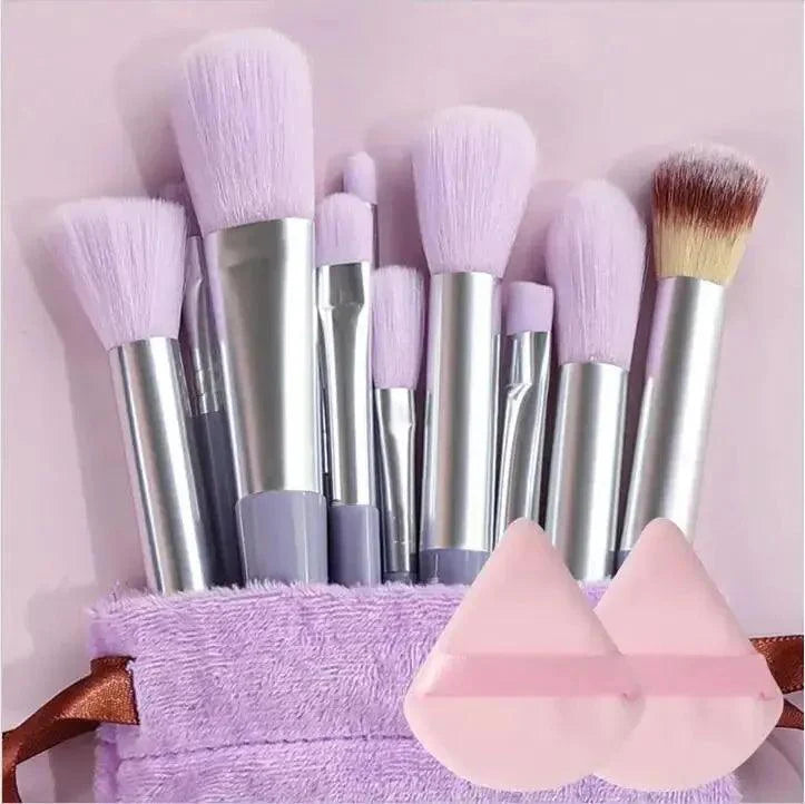 Professional 13–16Pcs Makeup Brush Set with Bag