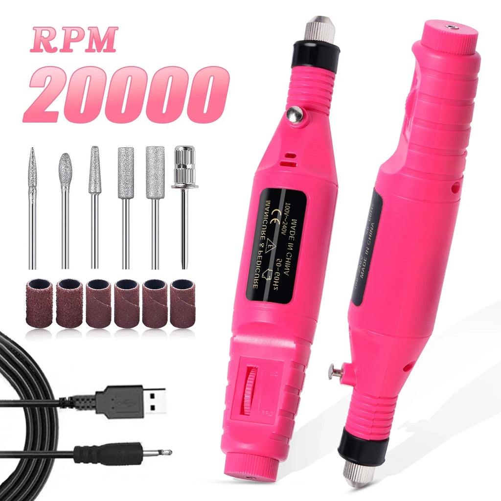 Electric Nail Sander Set Nail Drill Machine
