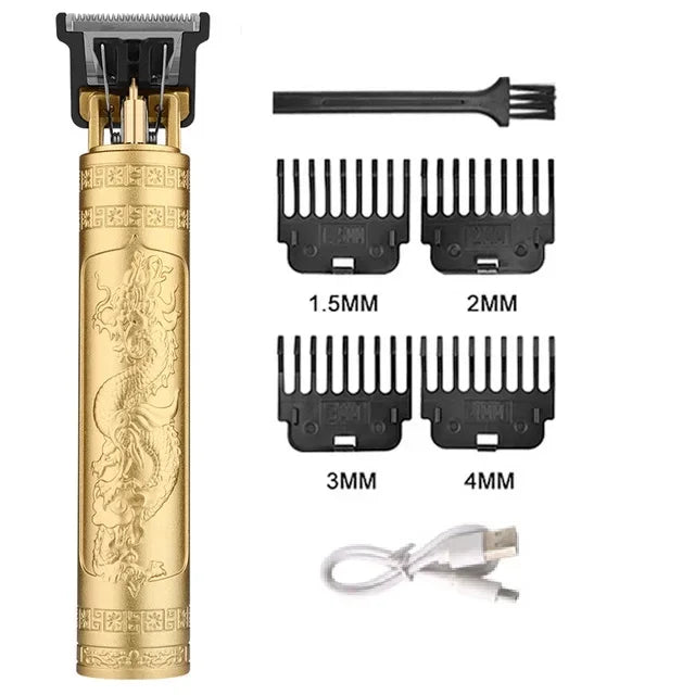 Professional Hair Clipper Cordless Electric Hair Trimmer For Men USB Rechargeable