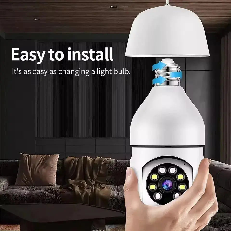 Wi-Fi Mini Surveillance Camera – Full Colour Night Vision, Auto Human Tracking & Zoom, Indoor Security Monitor