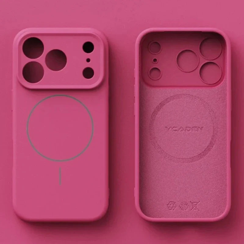 Silicone Magsafe Phone Case  (iPhone 17, 16, 15, 14, 13, 12 Pro Max, 16 Plus, 17 Air)