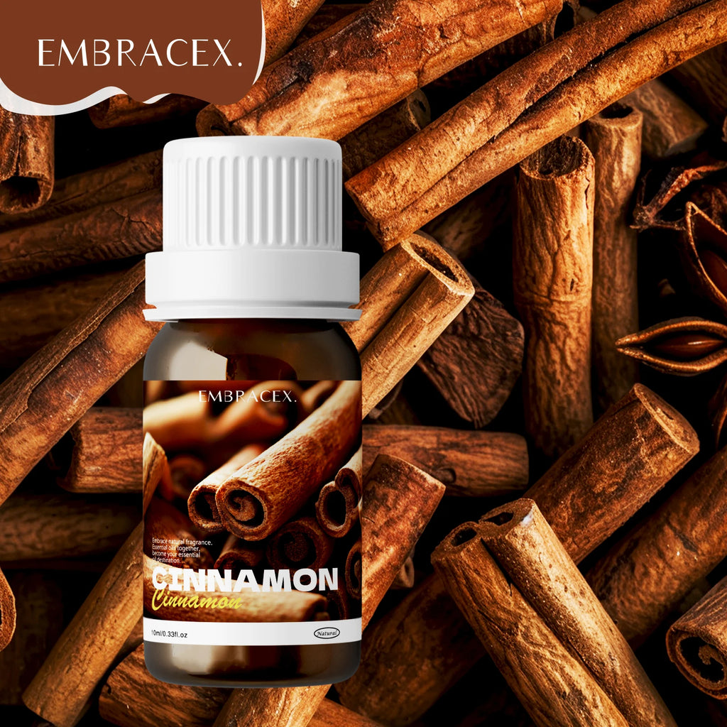 10ml Cinnamon Oil 100% Natural Cinnamon Essential Oils Cinnamon Bark Essential Oil Candle Making Spicy Sweet