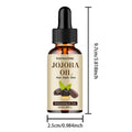 Organic Jojoba Oil, Pure Moisturizing Oil for Face, Hair, Skin Nails | Natural Cold Pressed Hexane Free Carrier Oil Hair Relaxer