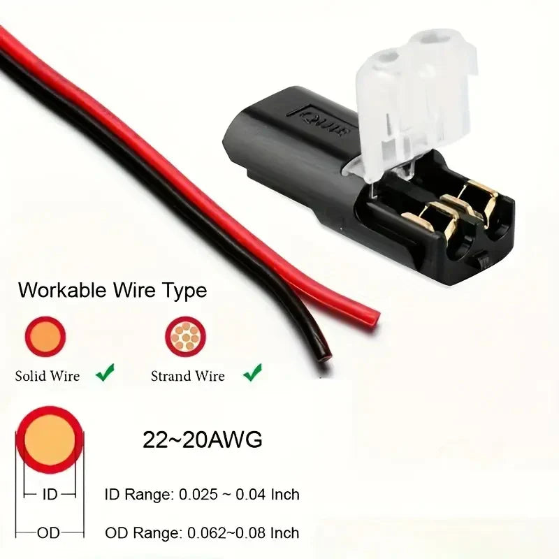 Quick H-Pin Wire Connector Pack