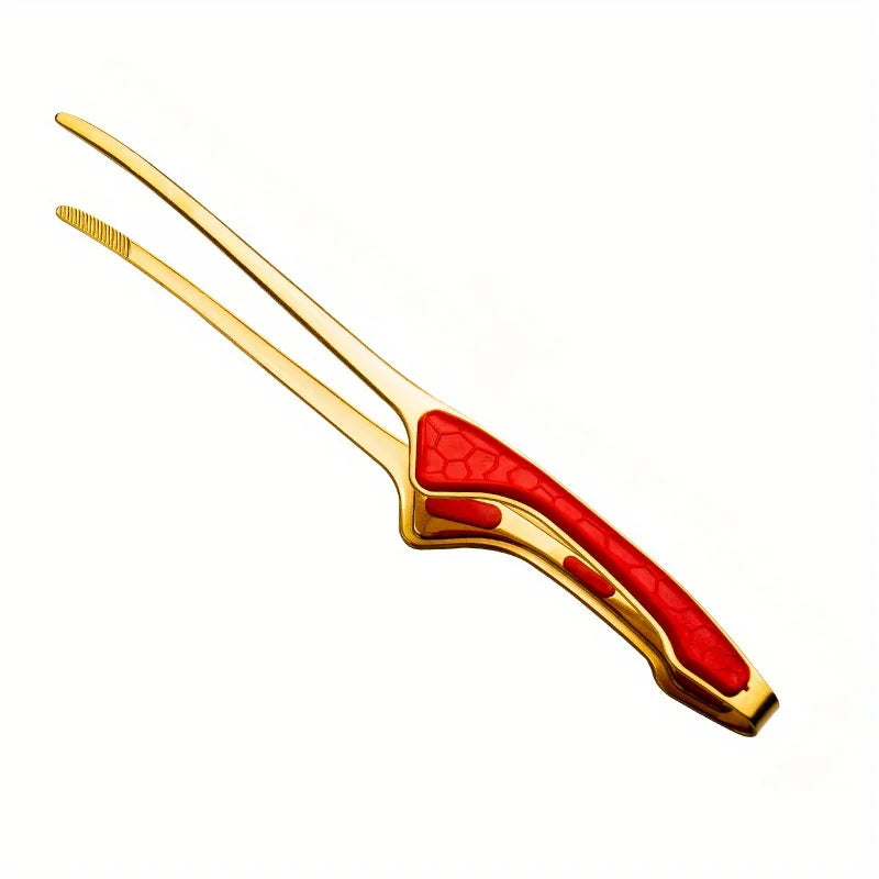 KitchenKlout Mini Stainless Steel Tongs | Serving