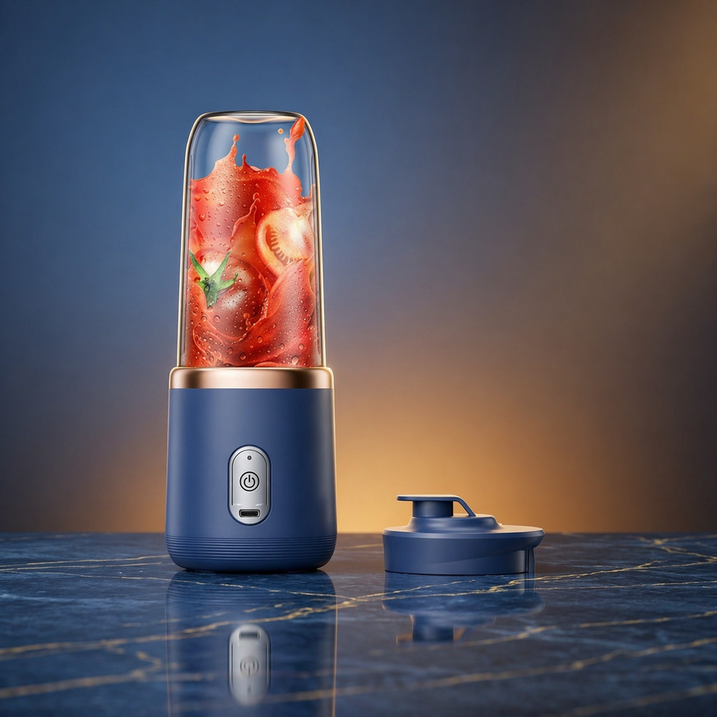 Portable USB Blender 400ml Mini Smoothie Maker Travel Juicer